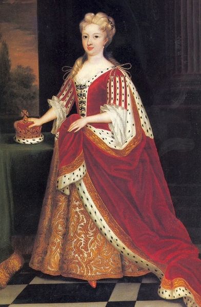 Portrait of Caroline Wilhelmina of Brandenburg Ansbach